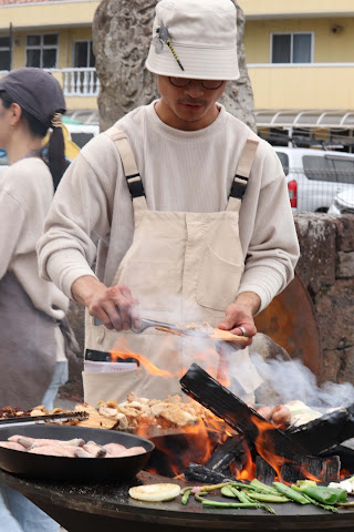 屋台のようす